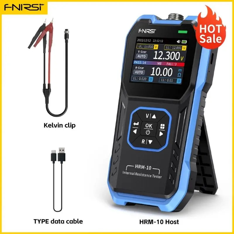 FNIRSI HRM-10 Batterietester für Spannung und Innenwiderstand – Produktbild 7